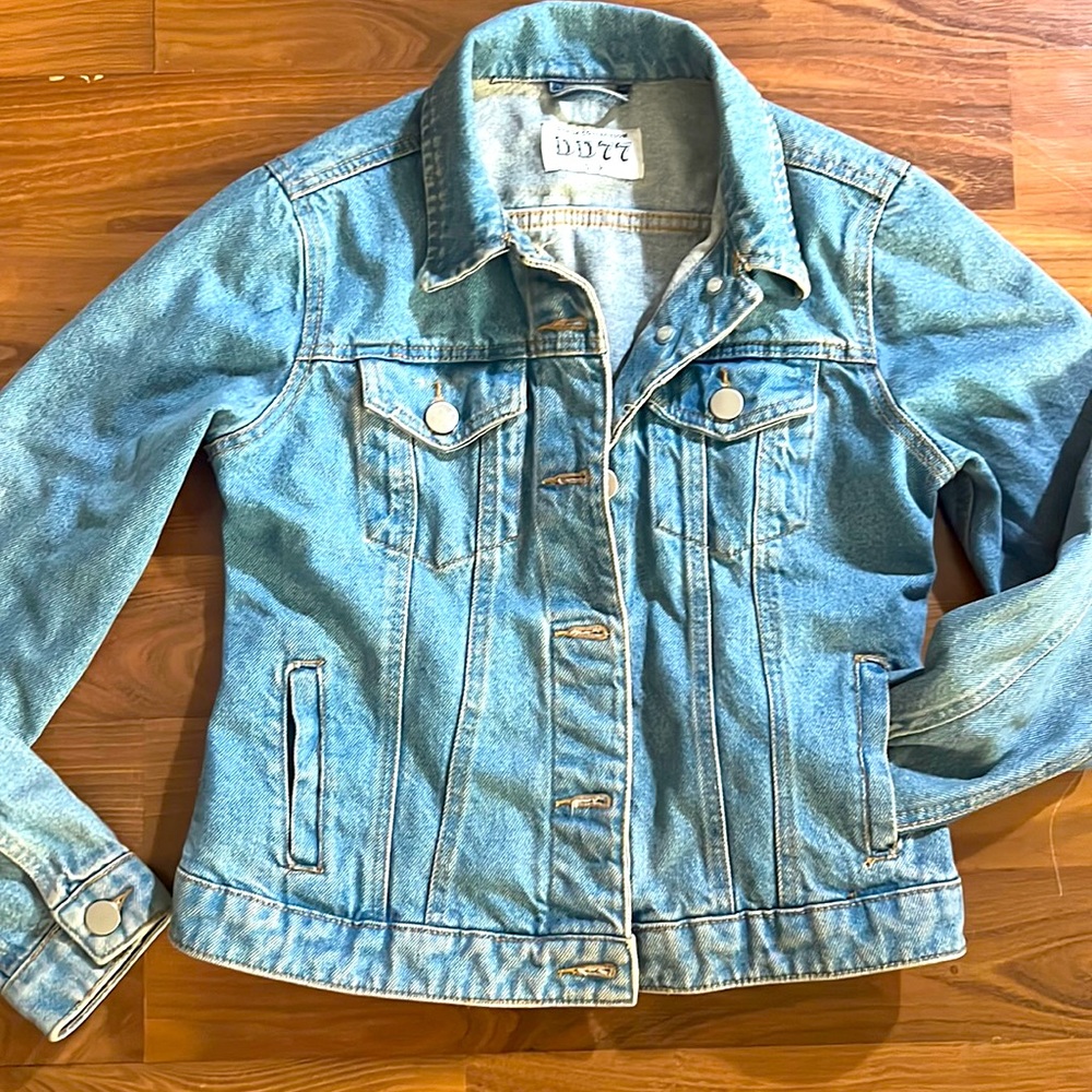 Vintage styled jean jacket DD77 Denim Size small